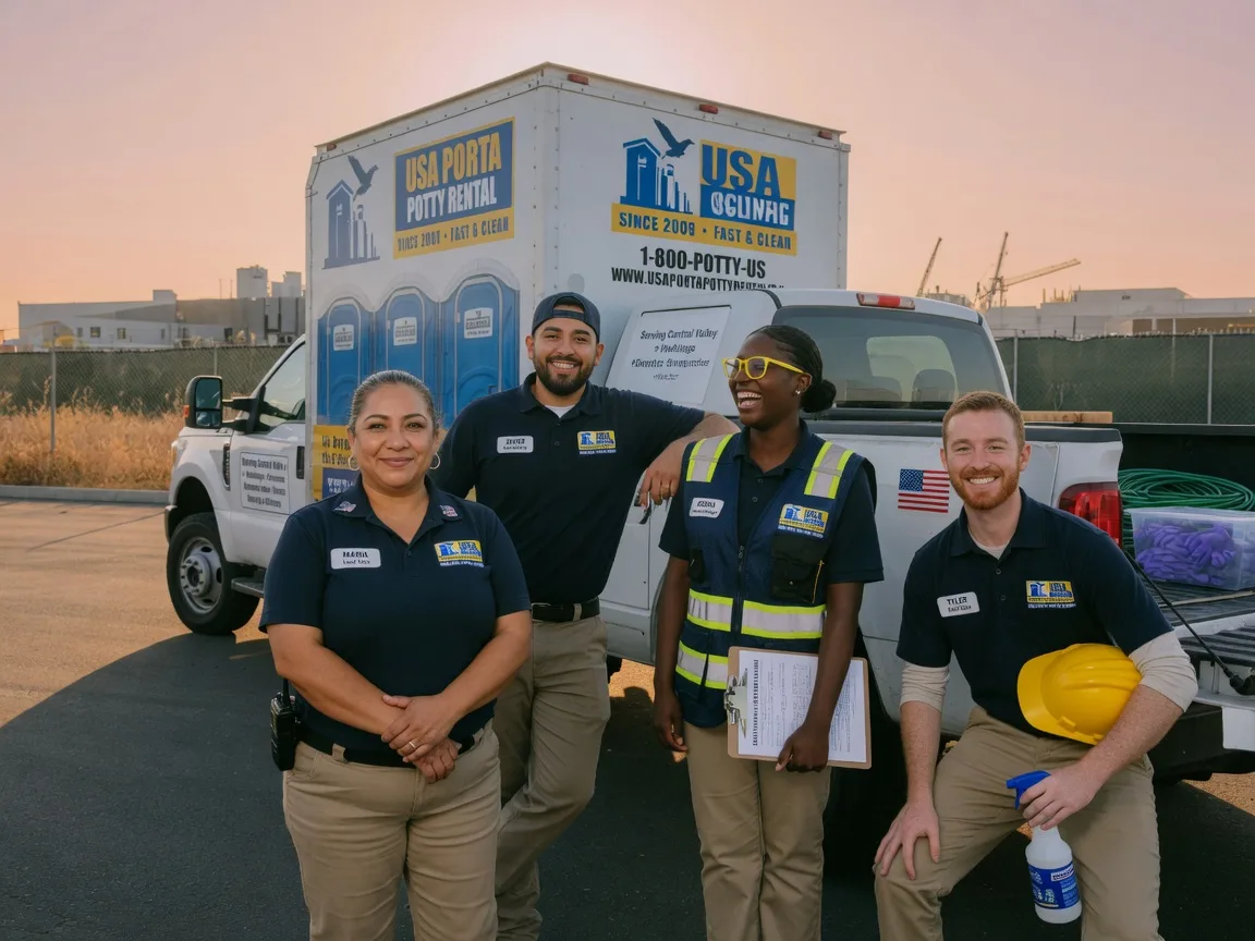 Portable Toilet Rental company in Bakersfield, CA