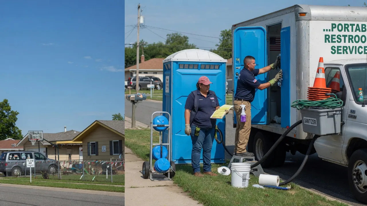 Portable Toilet Rental in Bakersfield, CA near me